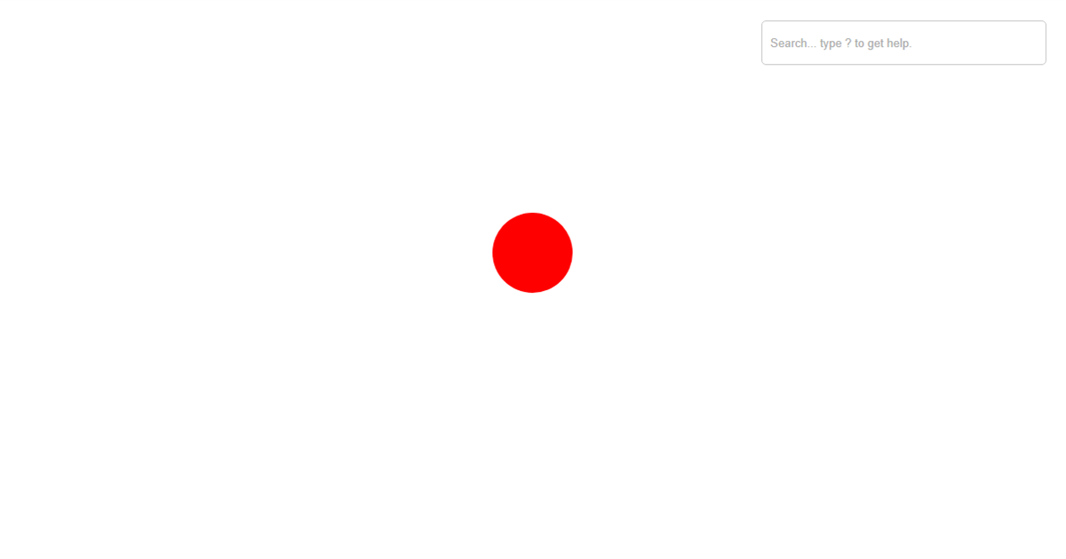 Simple circle template - OrgChart JS